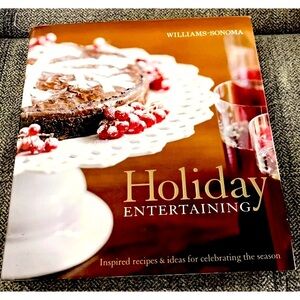 SOLD.  Williams Sonoma Holiday Entertaining Book-